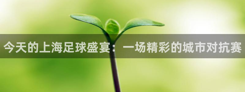 今天的上海足球盛宴：一场精彩的城市对抗赛