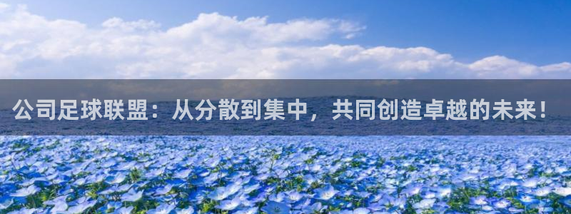 公司足球联盟：从分散到集中，共同创造